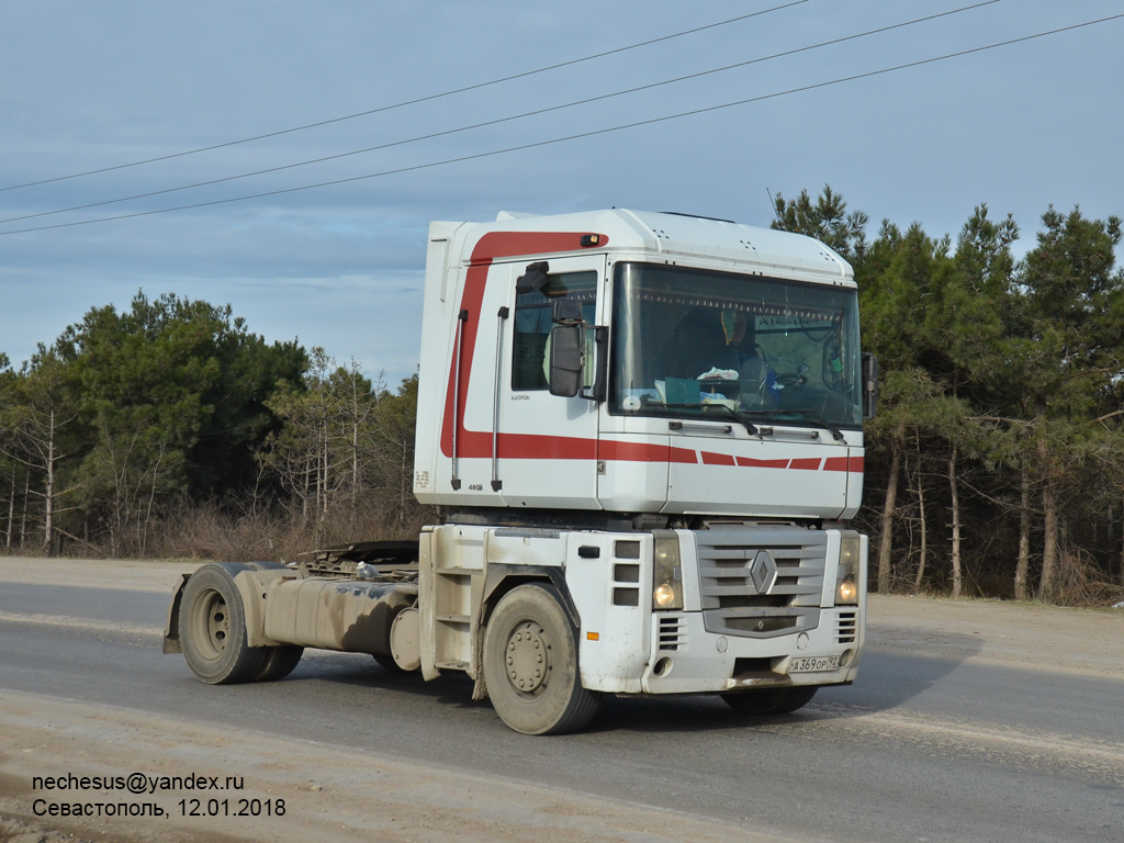 Севастополь, № А 369 ОР 92 — Renault Magnum ('2005)