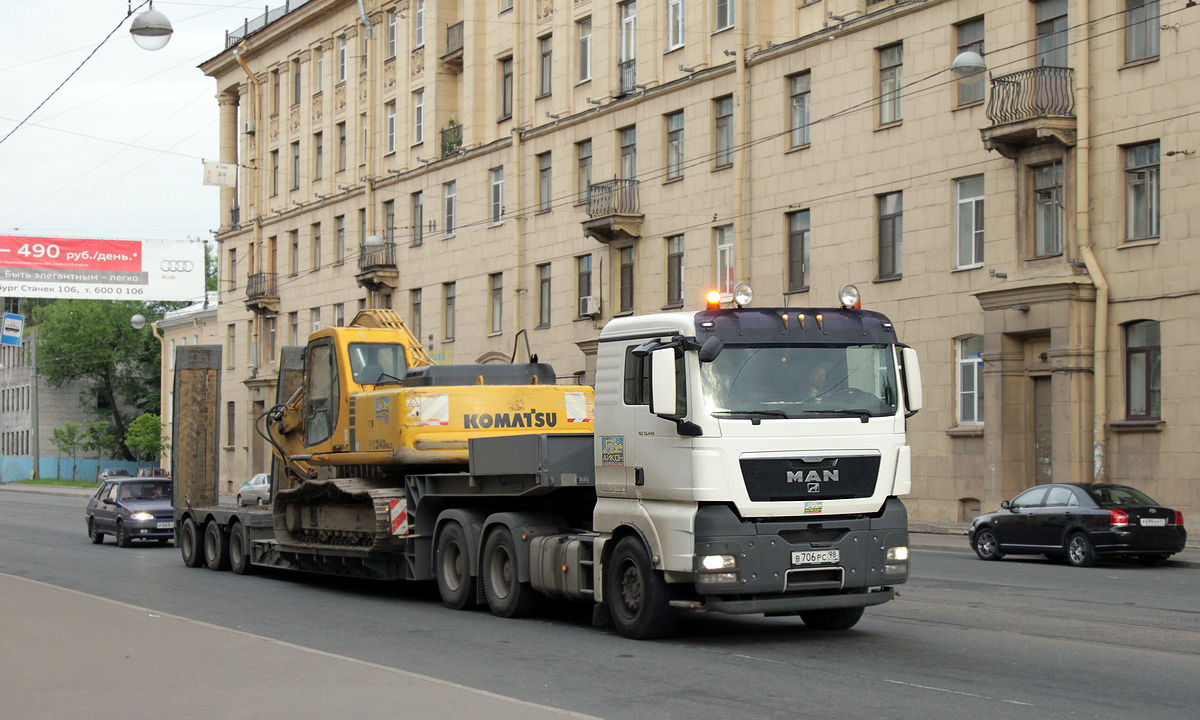 Санкт-Петербург, № В 706 РС 98 — MAN TGX ('2007) 33.440