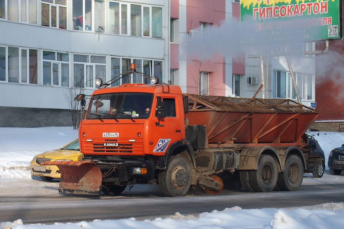 Ханты-Мансийский автоном.округ, № В 235 ХХ 86 — КамАЗ-65115 (общая модель)