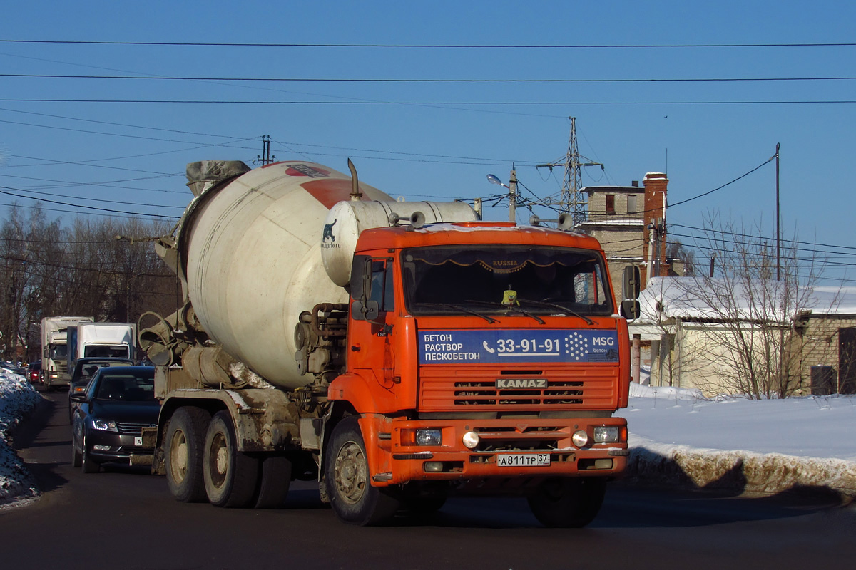 Ивановская область, № А 811 ТР 37 — КамАЗ-6520-61