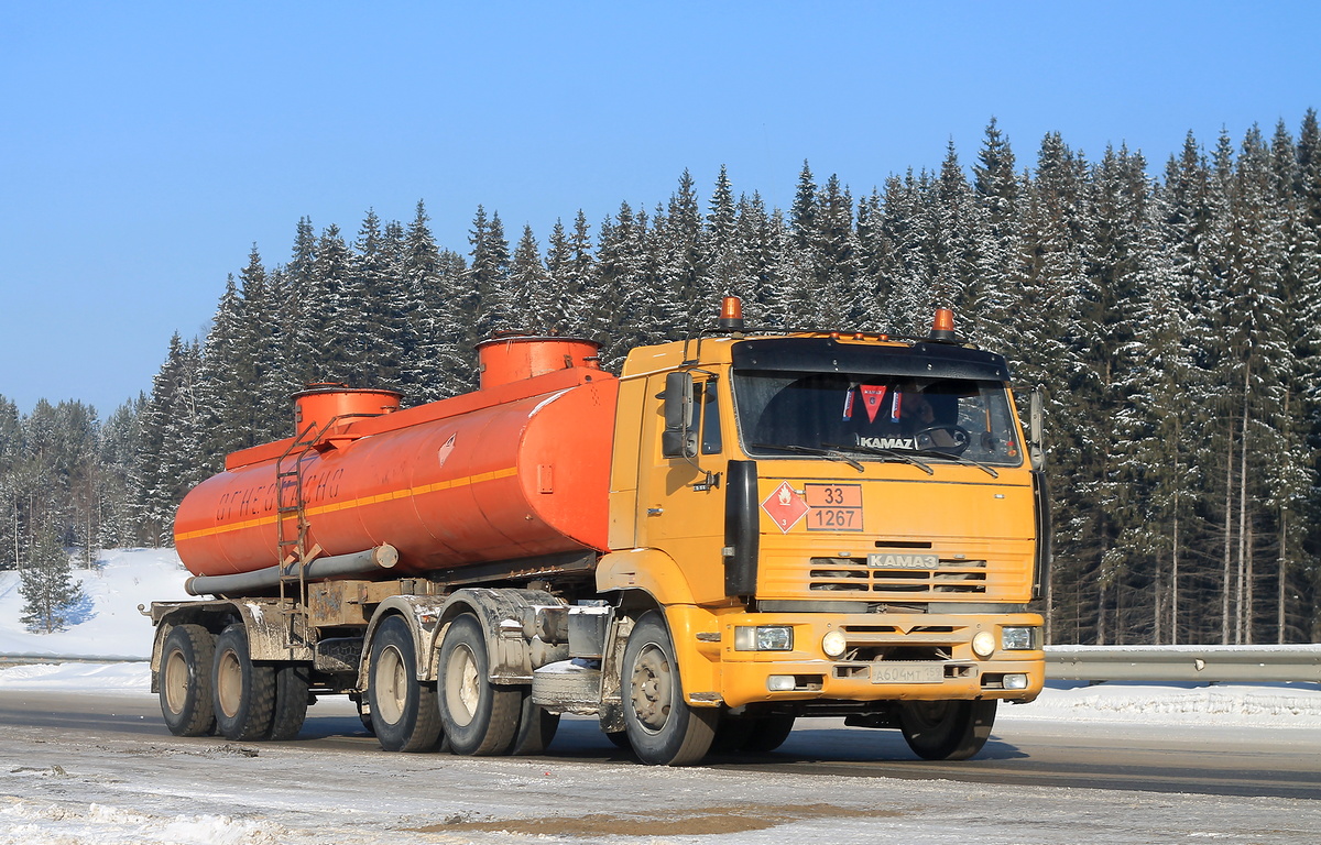 Пермский край, № А 604 МТ 159 — КамАЗ-65116 [651160]