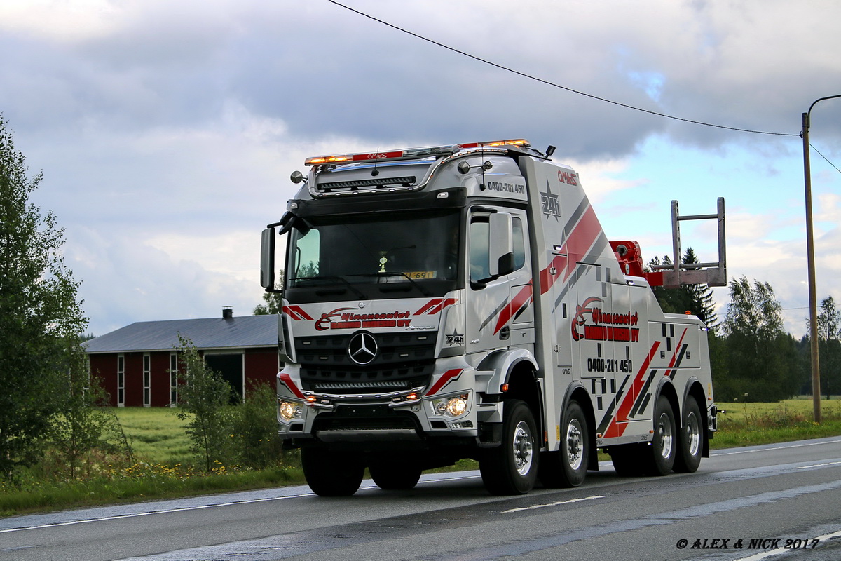 Финляндия, № IL-691 — Mercedes-Benz Arocs (общ.м)