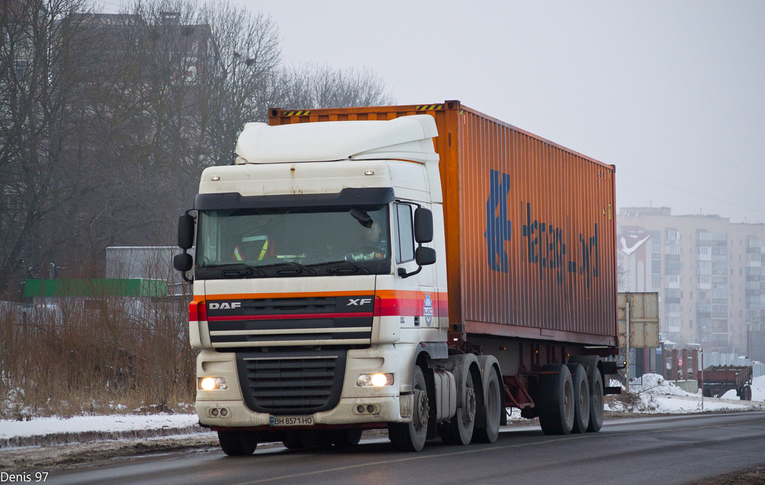 Одесская область, № ВН 8571 НО — DAF XF105 FTG