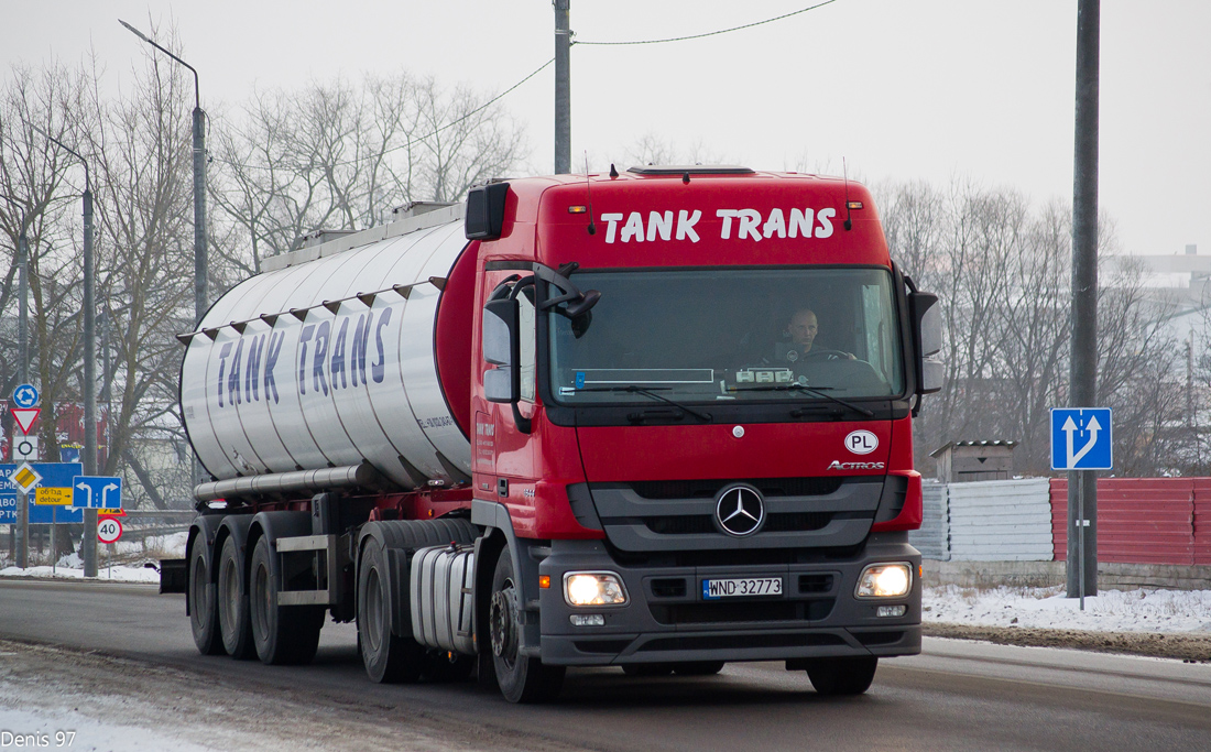 Польша, № WND 32773 — Mercedes-Benz Actros ('2009) 1844