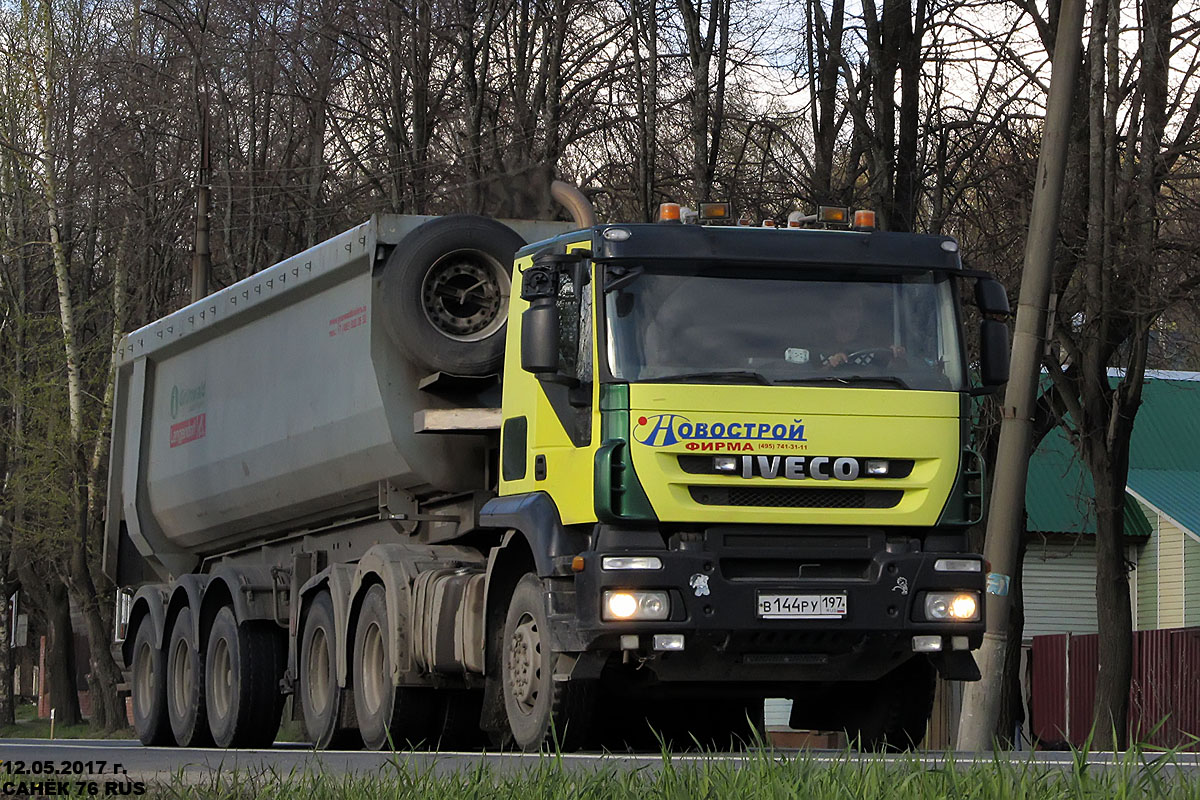 Москва, № В 144 РУ 197 — IVECO Trakker ('2007)