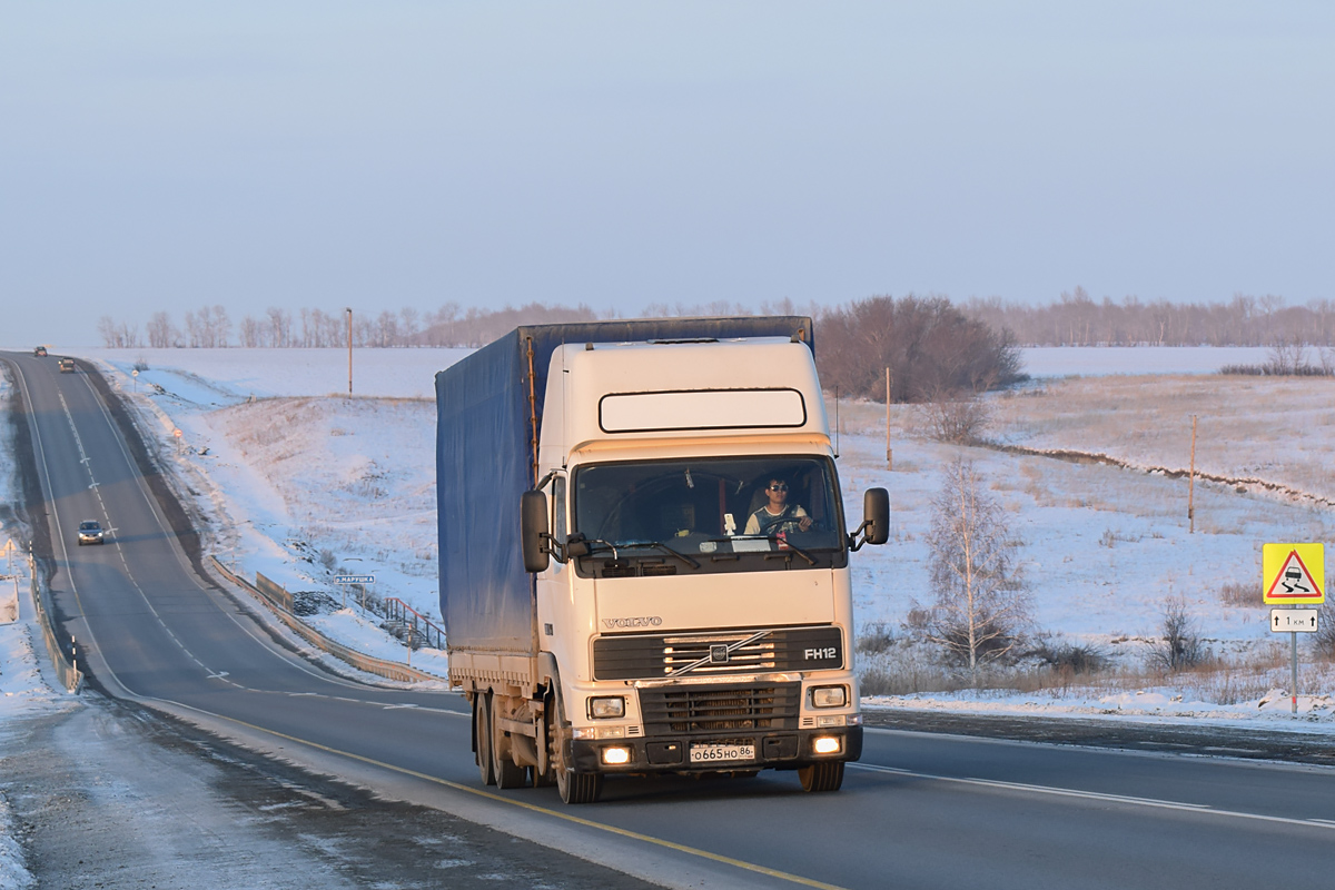 Омская область, № О 665 НО 86 — Volvo ('1993) FH12.380