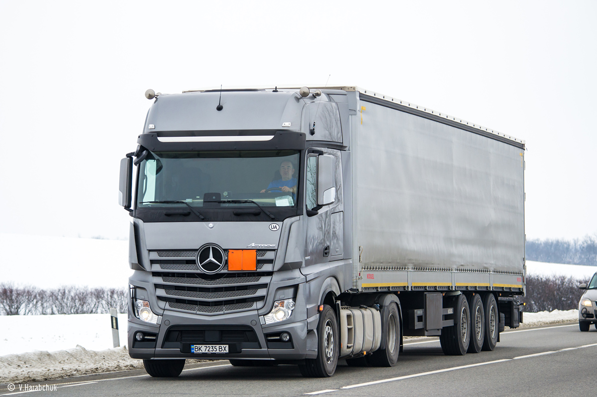 Ровненская область, № ВК 7235 ВХ — Mercedes-Benz Actros ('2011) 1851