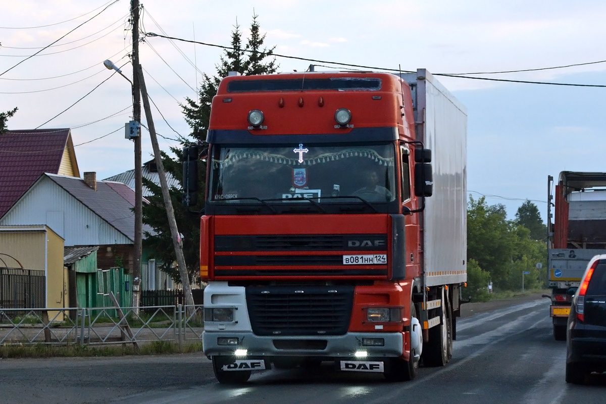 Красноярский край, № В 081 НН 124 — DAF 95XF FAR