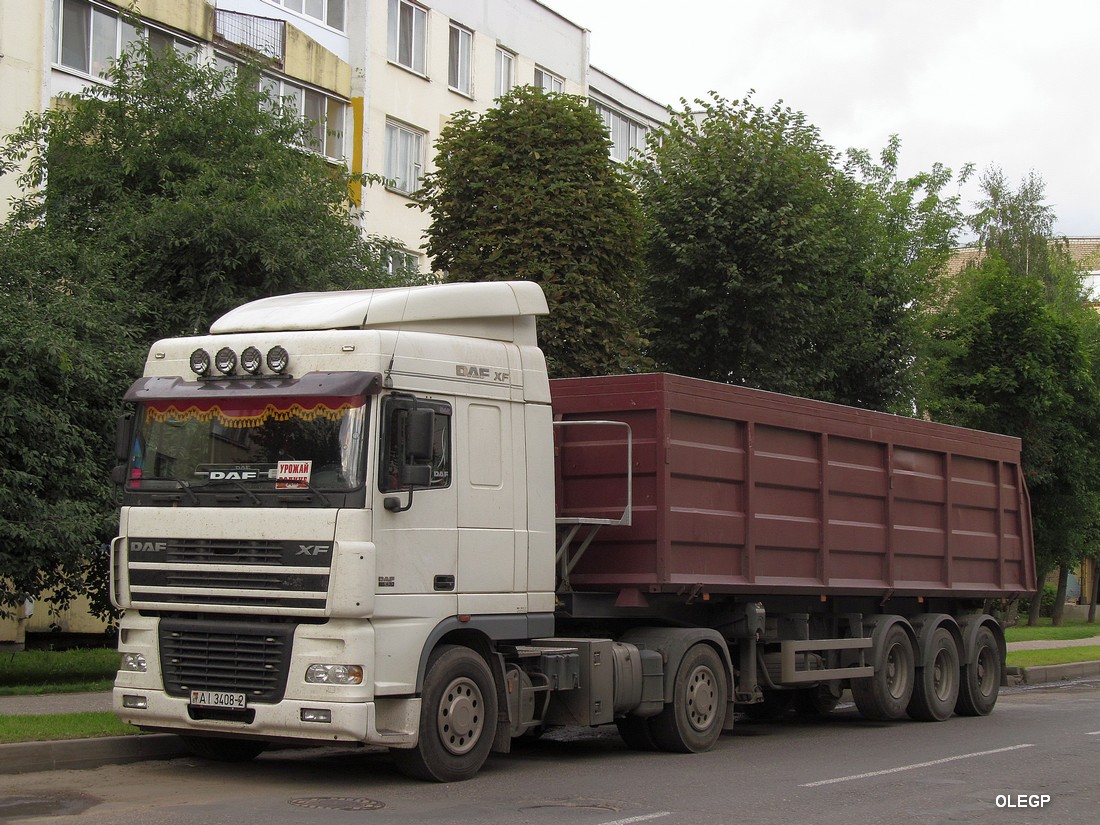 Витебская область, № АІ 3408-2 — DAF XF95 FT