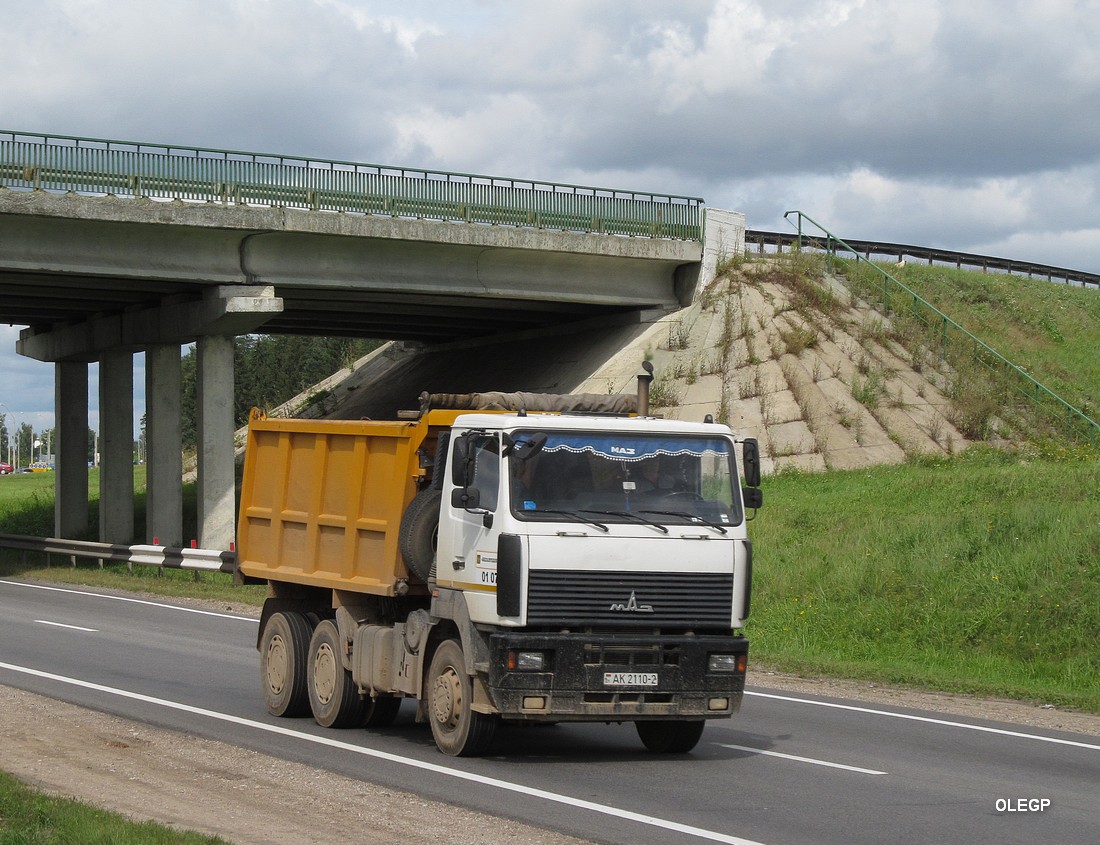 Витебская область, № АК 2110-2 — МАЗ-6501 (общая модель)