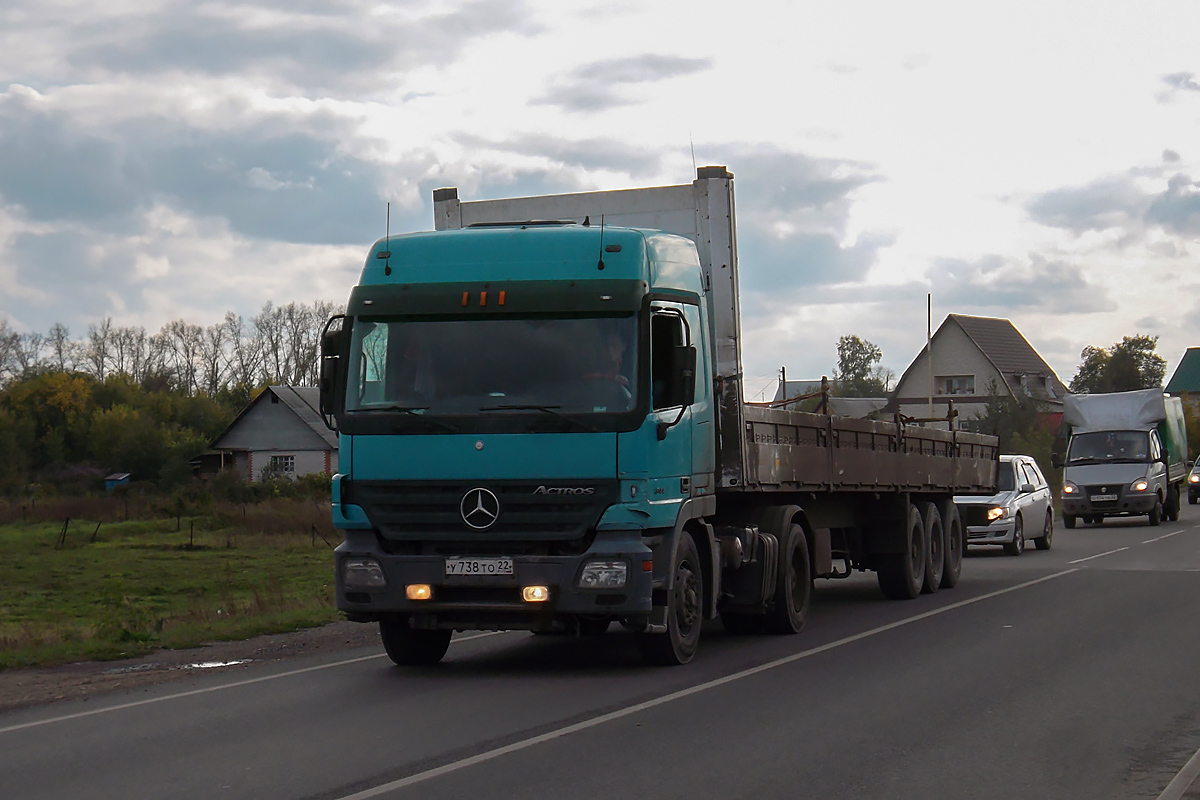 Алтайский край, № У 738 ТО 22 — Mercedes-Benz Actros ('2003) 2644