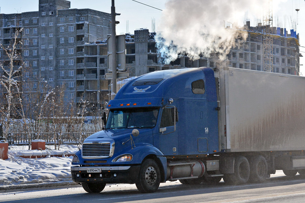 Саха (Якутия), № В 890 ММ 14 — Freightliner Columbia