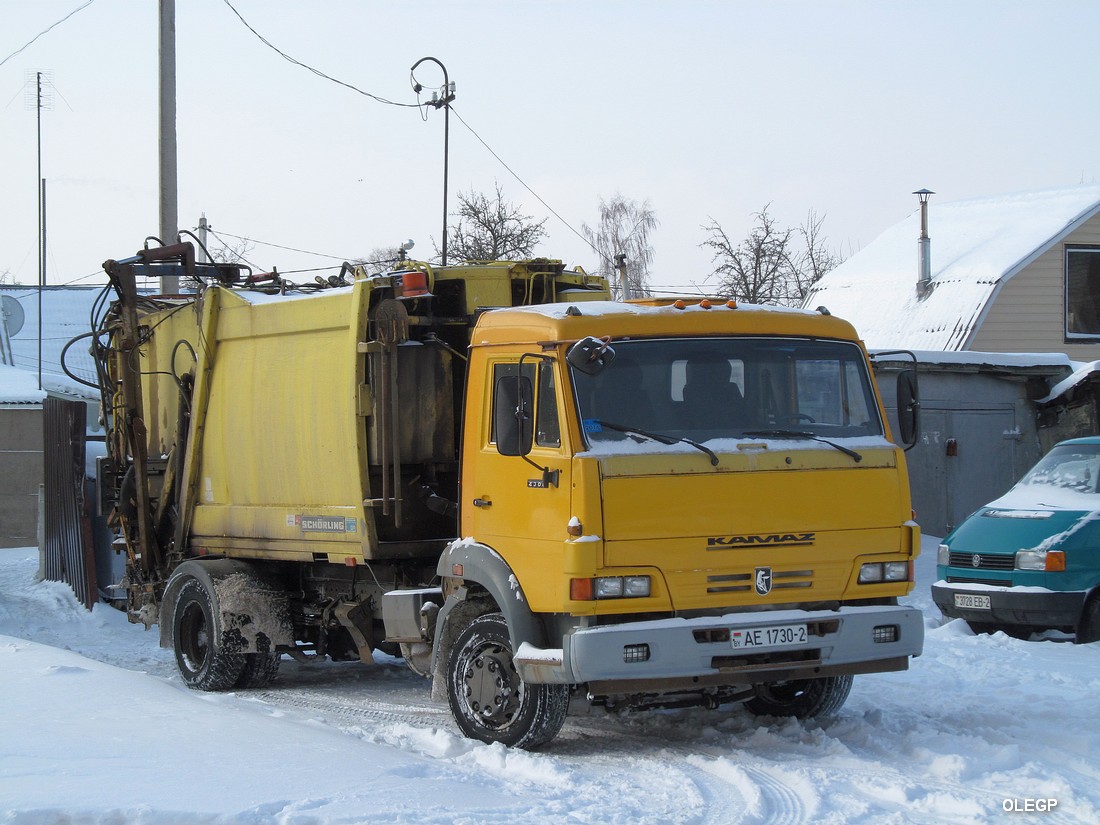 Витебская область, № АЕ 1730-2 — КамАЗ-4308 (общая модель)