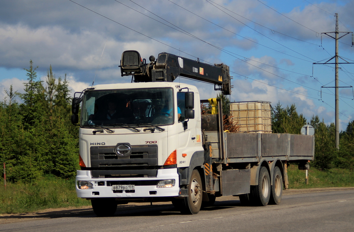 Пермский край, № В 879 ВО 159 — Hino 700