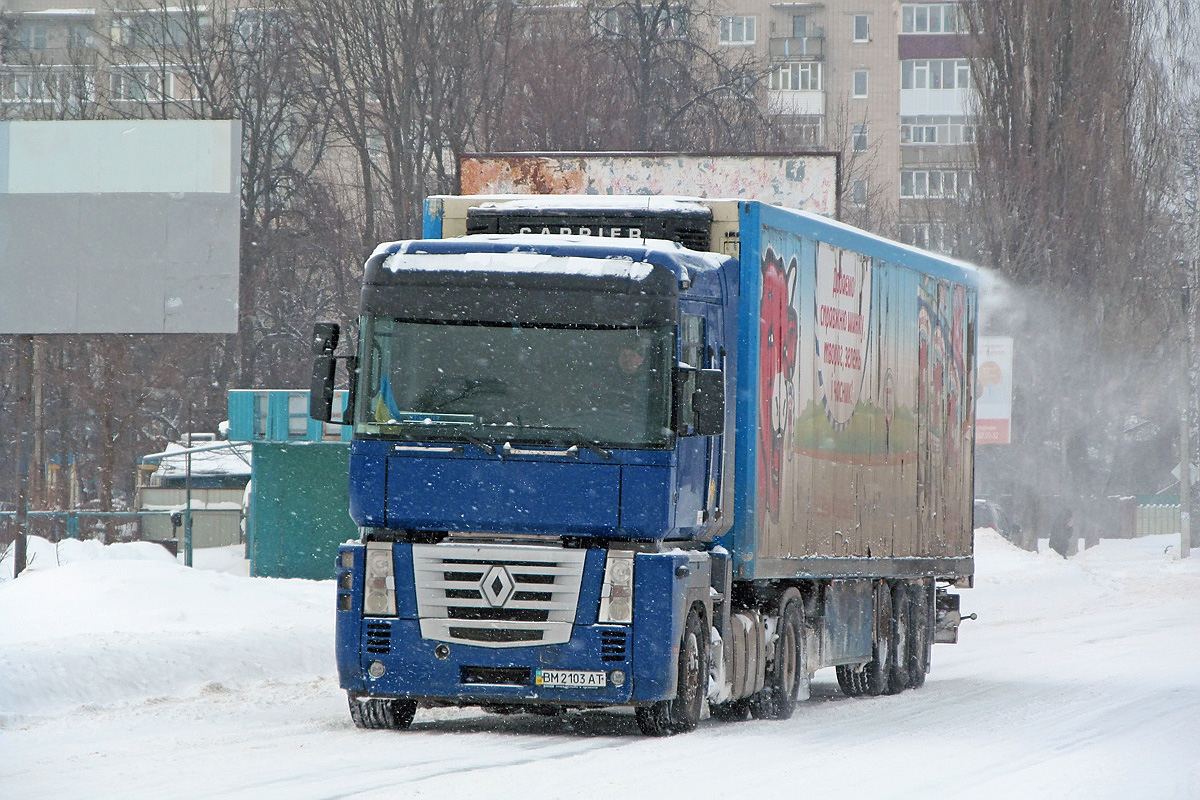 Сумская область, № ВМ 2103 АТ — Renault Magnum ('2005)