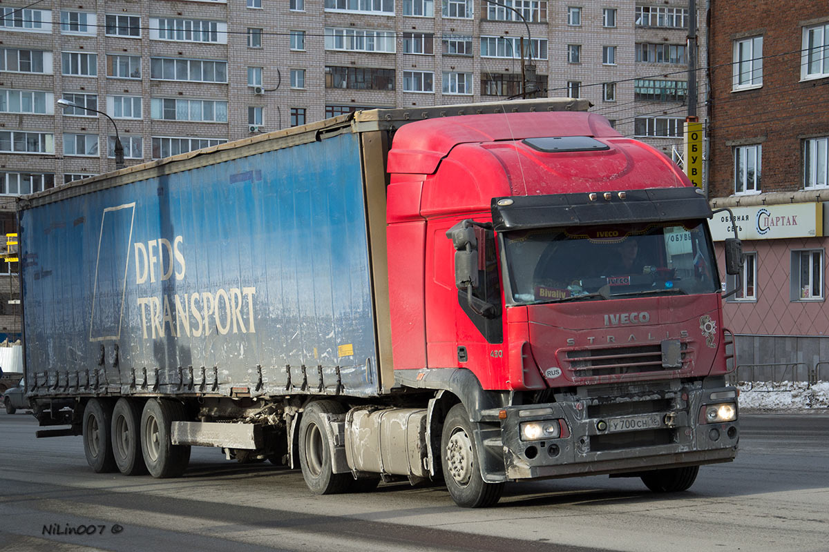 Удмуртия, № У 700 СН 18 — IVECO Stralis ('2002) 430