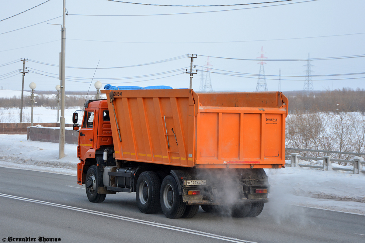 Саха (Якутия), № В 272 КХ 14 — КамАЗ-6520-43