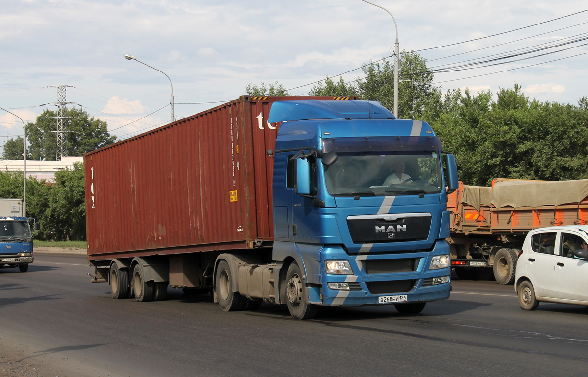 Красноярский край, № В 268 ЕУ 124 — MAN TGX ('2007) 18.480