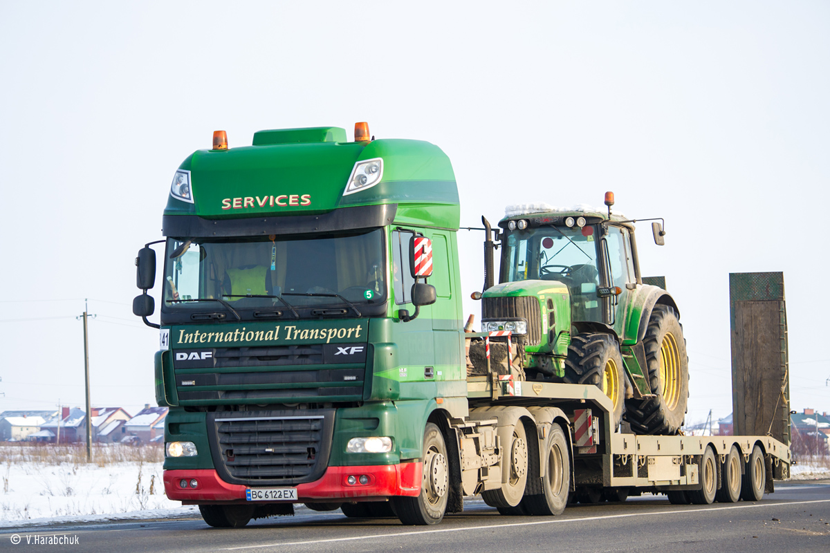 Львовская область, № ВС 6122 ЕХ — DAF XF105 FTG