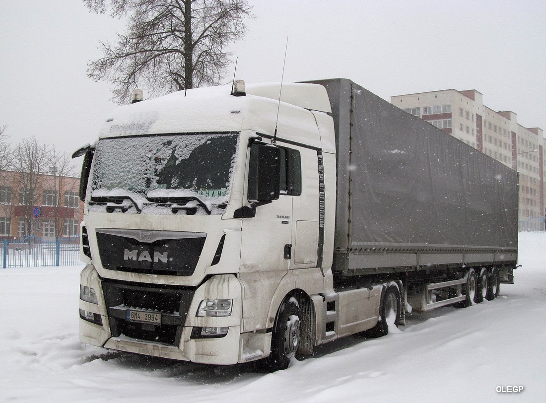 Чехия, № 6M4 3994 — MAN TGX ('2012) 18.480