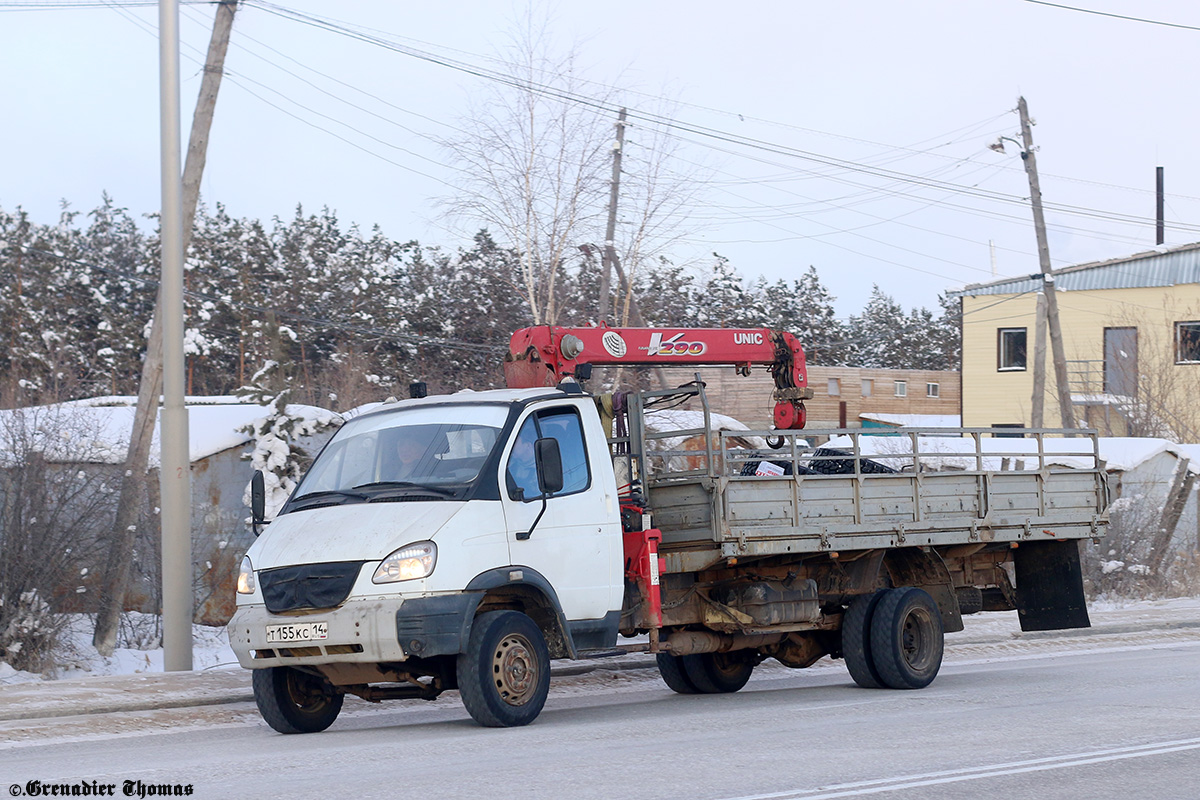 Саха (Якутия), № Т 155 КС 14 — ГАЗ-331061 "Валдай"