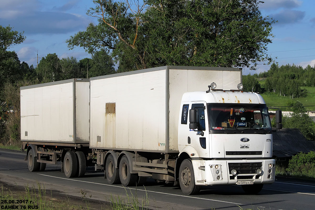 Архангельская область, № Н 589 ЕН 29 — Ford Cargo ('2003) 2530