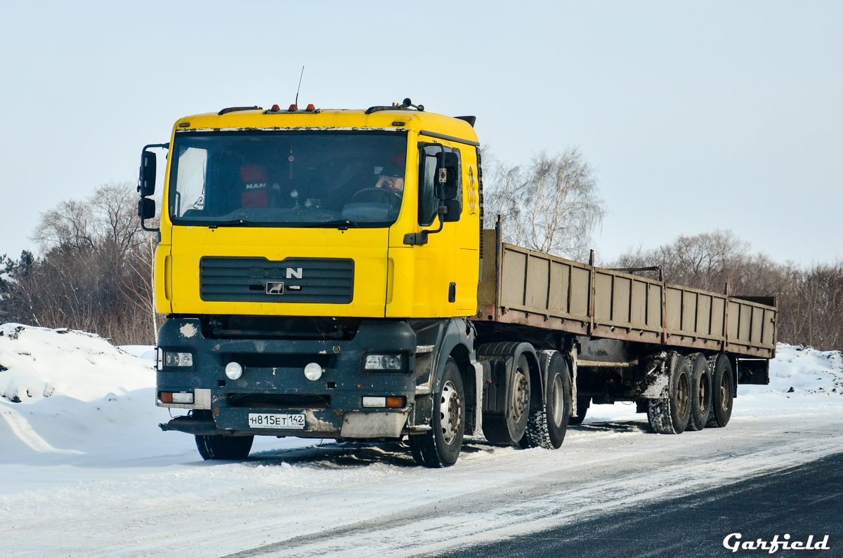 Кемеровская область, № Н 815 ЕТ 142 — MAN TGA 26.410