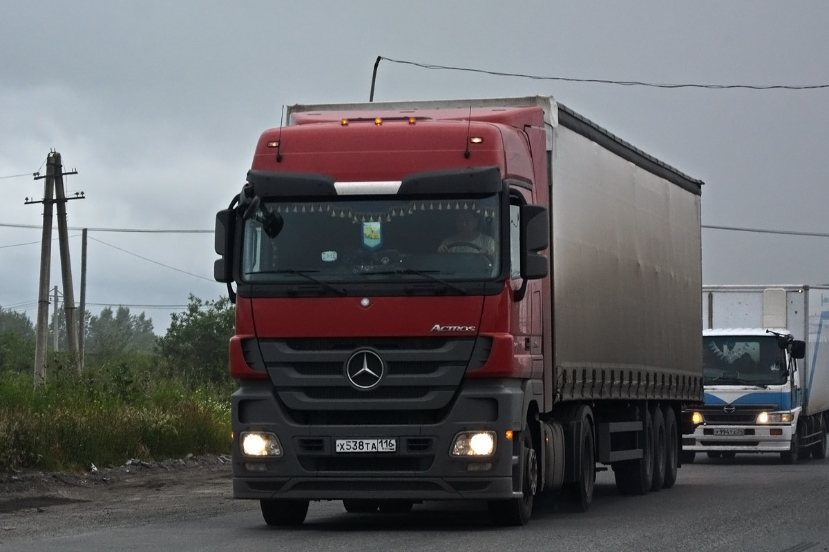 Татарстан, № Х 538 ТА 116 — Mercedes-Benz Actros '09 1841 [Z9M]