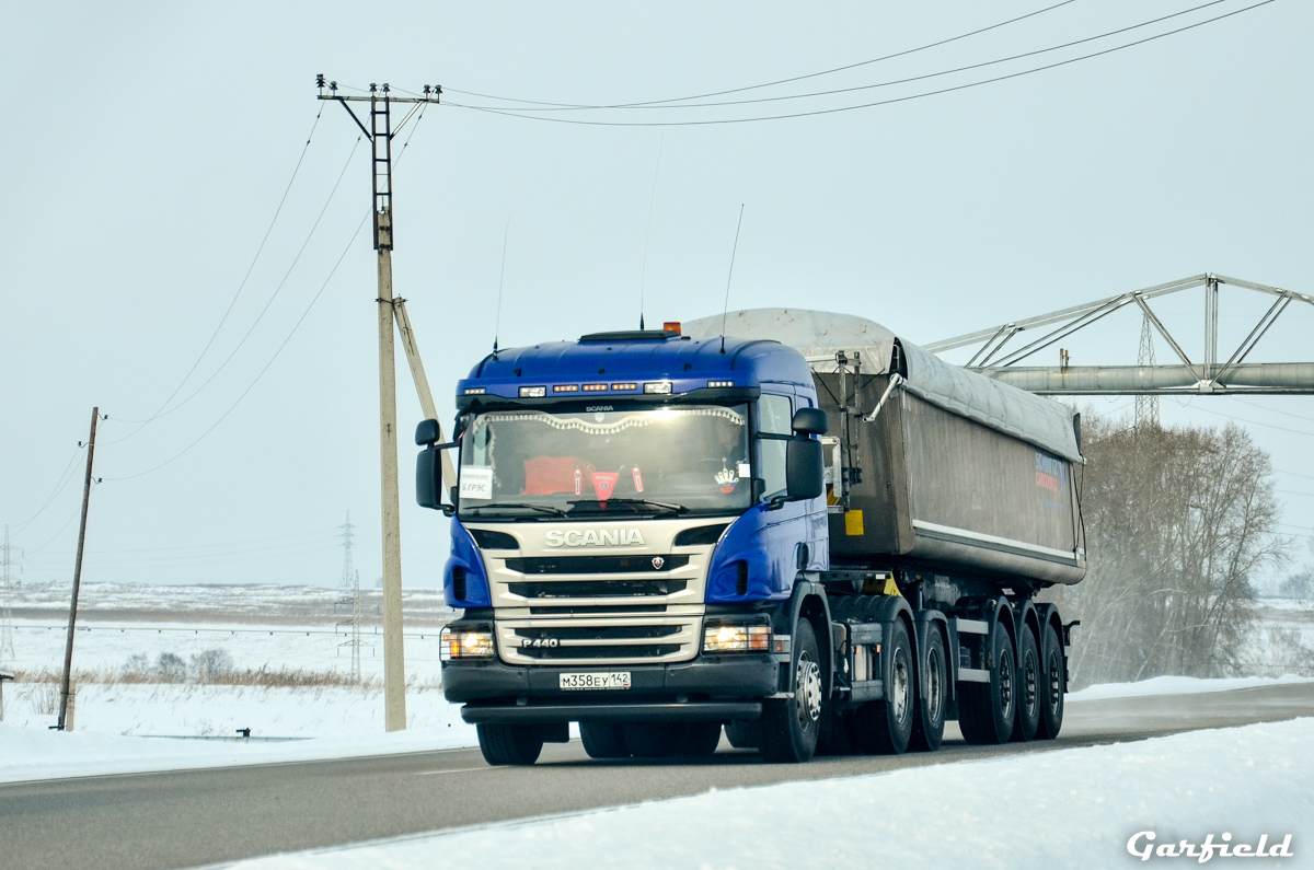 Кемеровская область, № 358 — Scania ('2011) P440