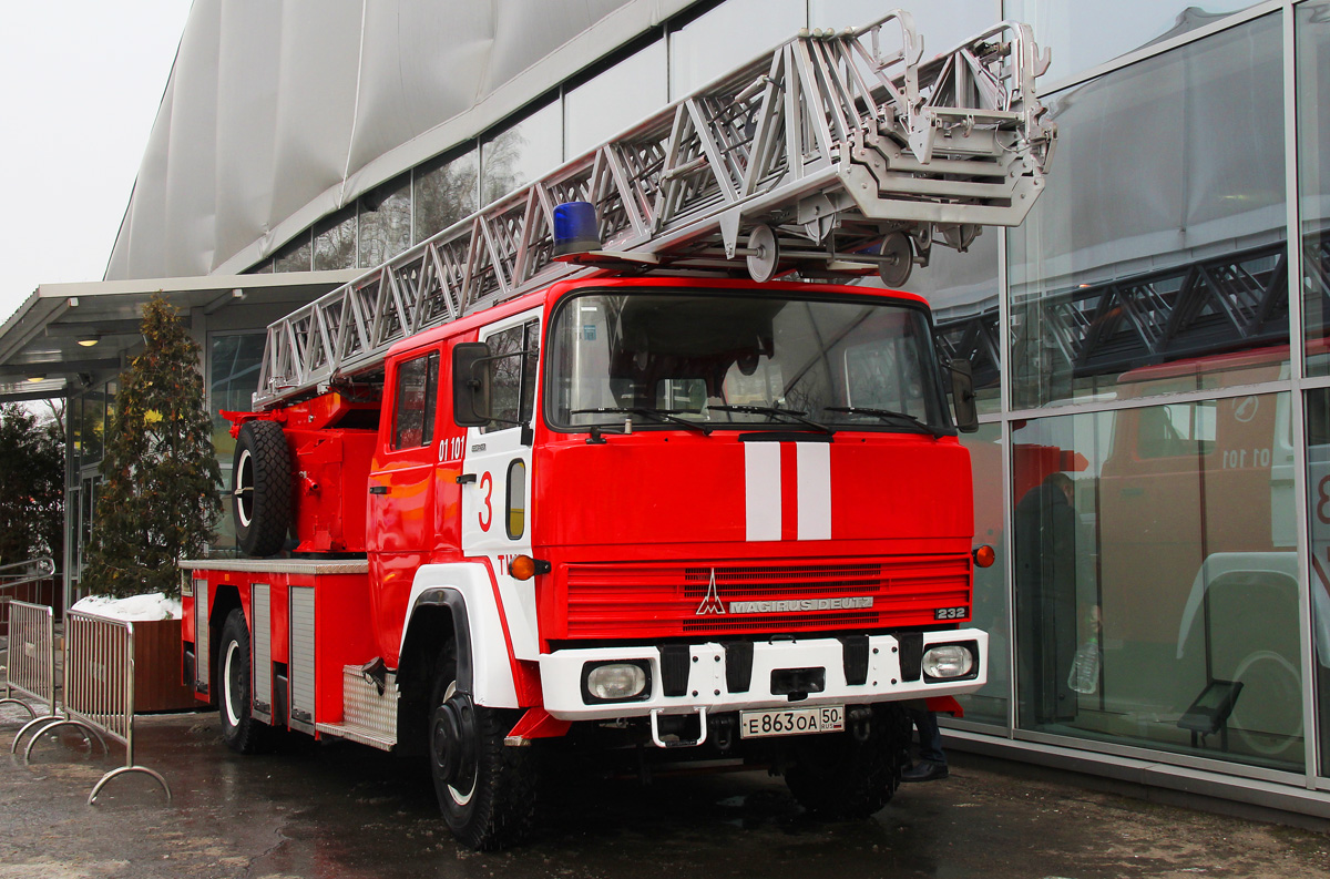 Московская область, № Е 863 ОА 50 — Magirus-Deutz (общая модель)