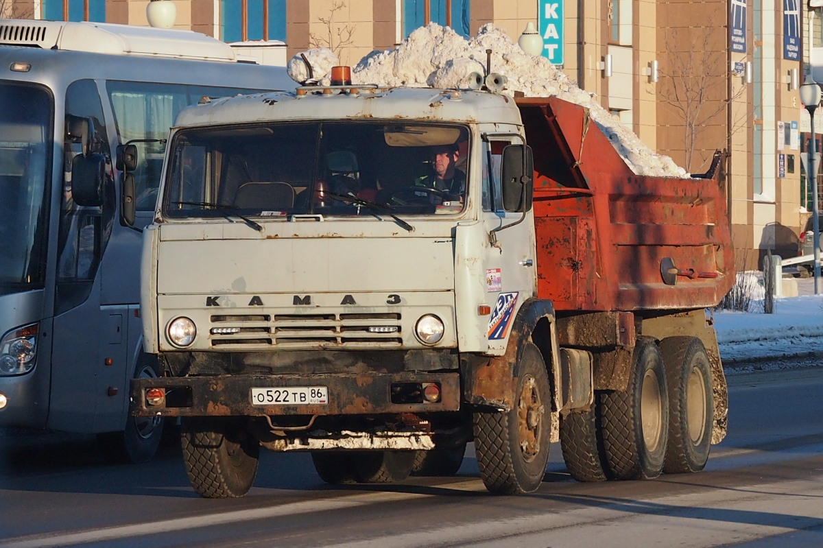 Ханты-Мансийский автоном.округ, № О 522 ТВ 86 — КамАЗ-55111-01 [55111A]