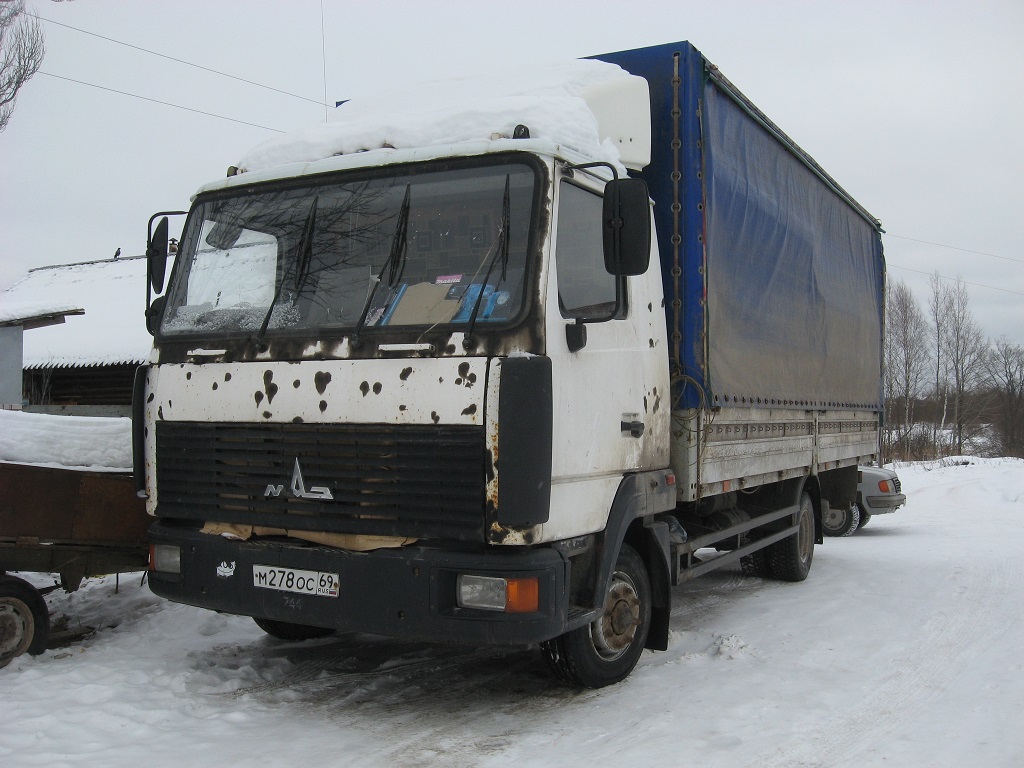 Тверская область, № М 278 ОС 69 — МАЗ-437130 "Зубрёнок"