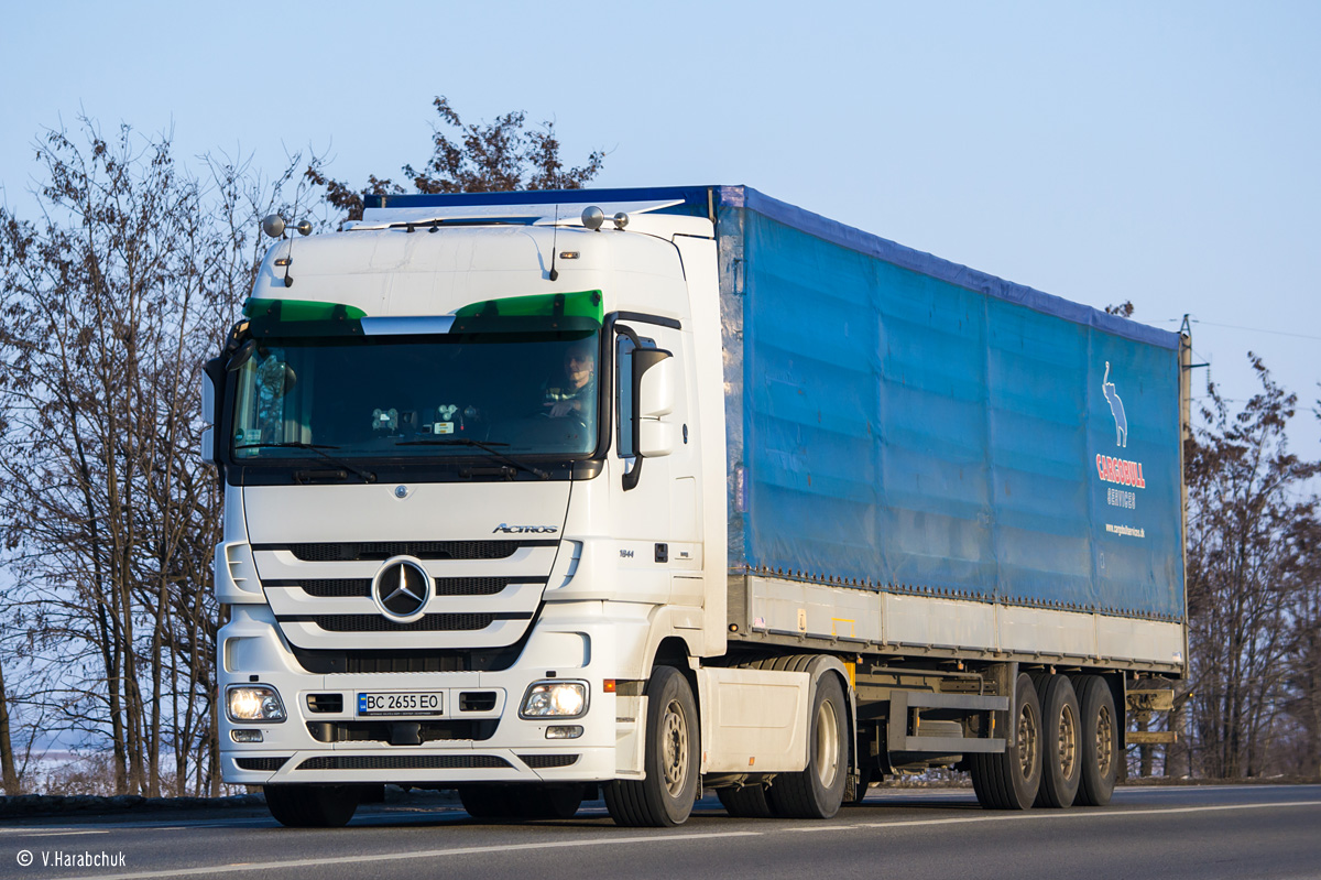 Львовская область, № ВС 2655 ЕО — Mercedes-Benz Actros ('2009) 1844