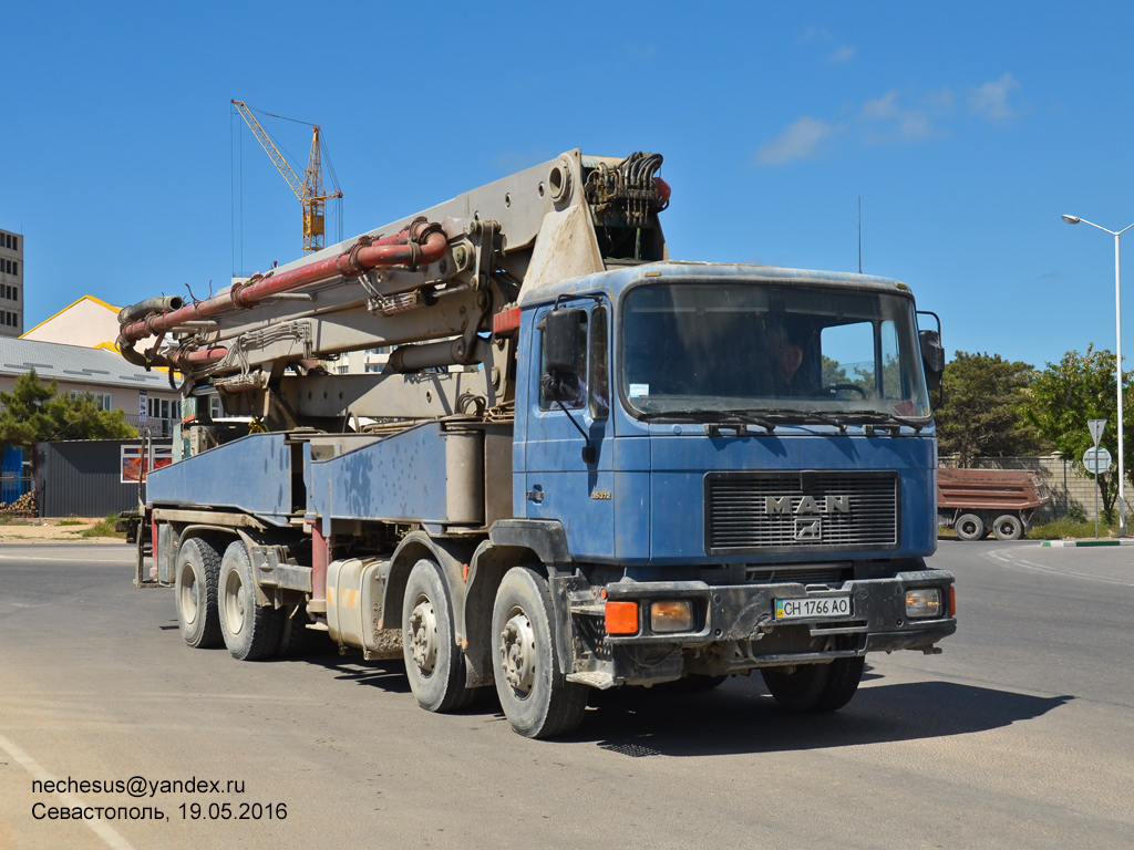 Севастополь, № СН 1766 АО — MAN F90 (общая модель)