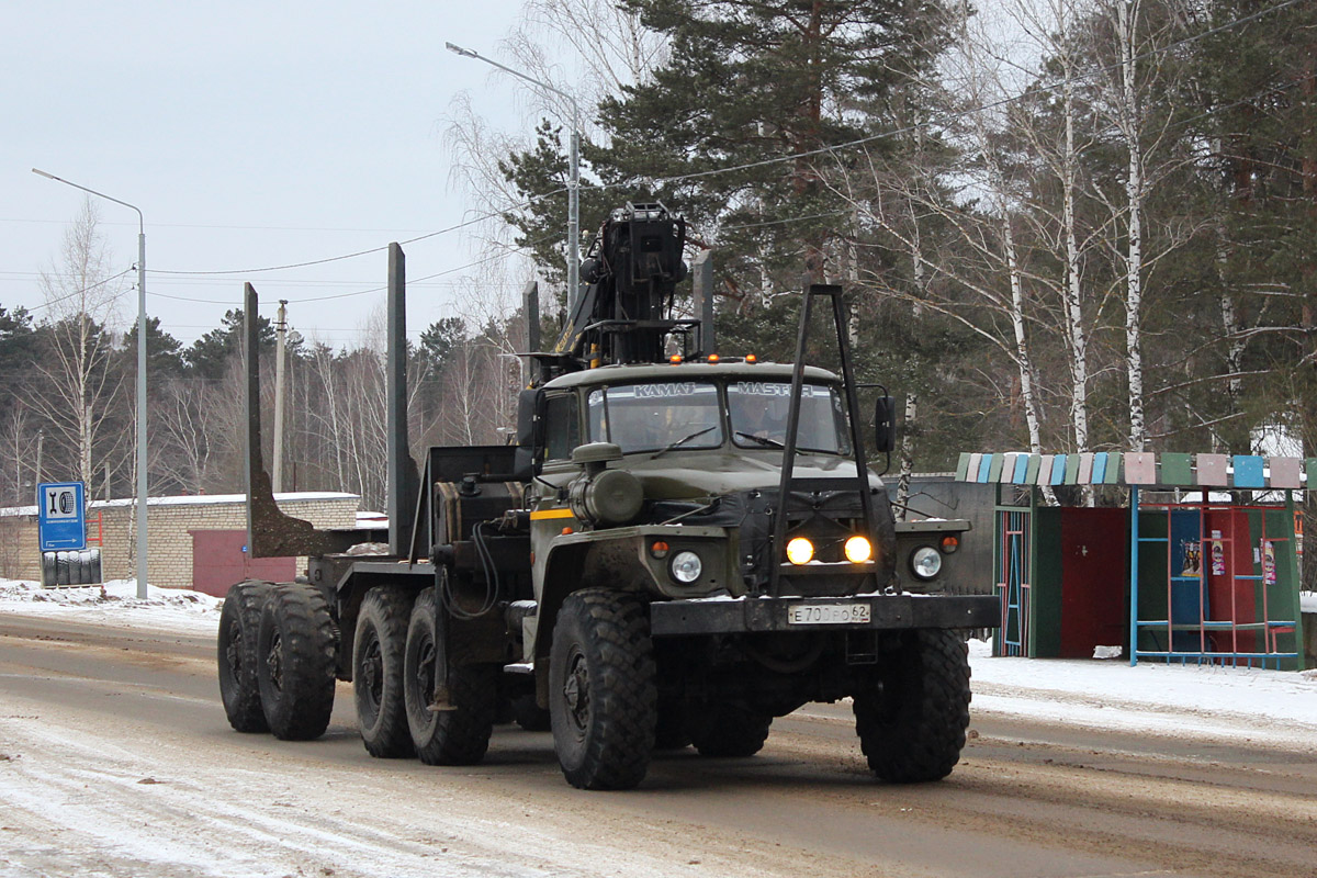 Рязанская область, № Е 700 РО 62 — Урал-4320 (общая модель)