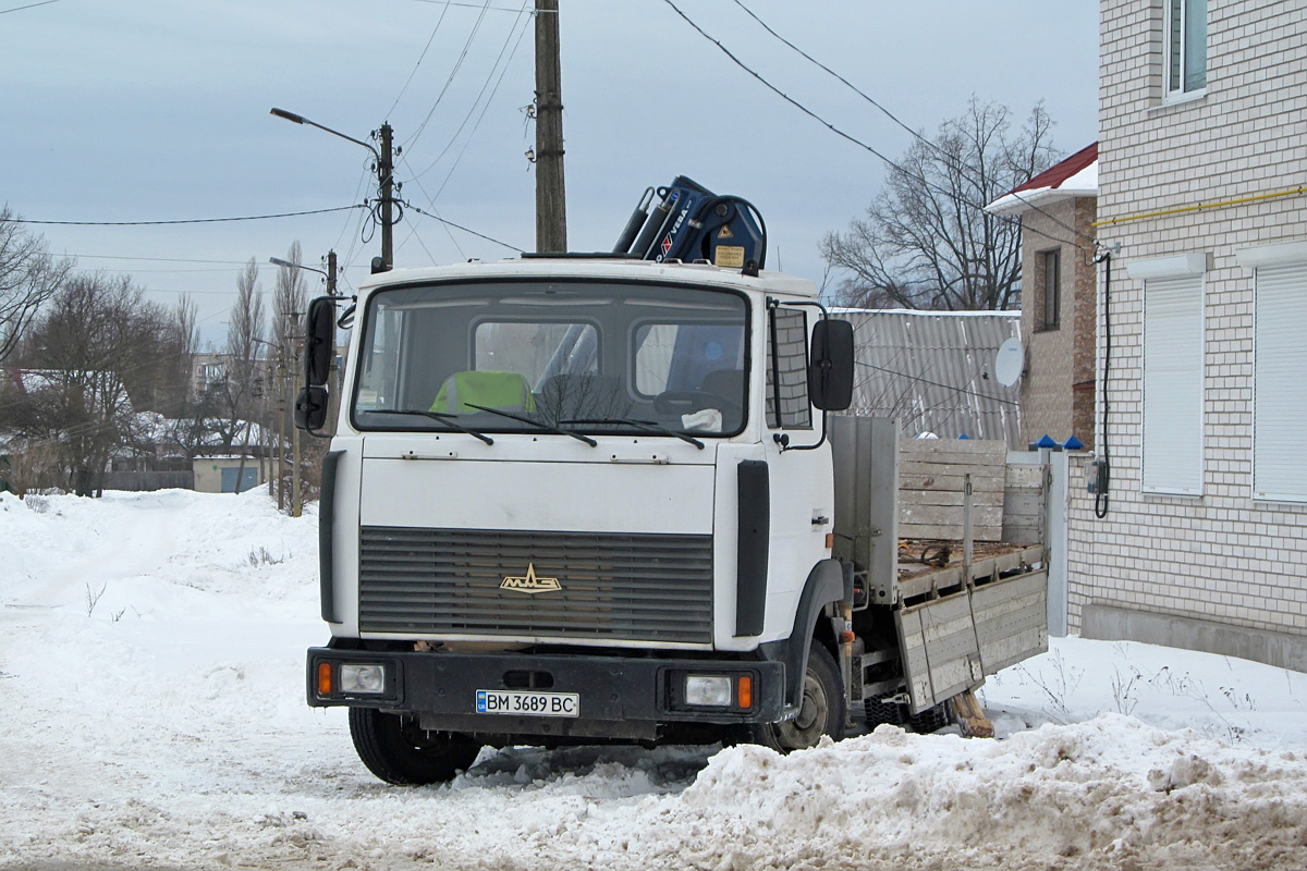 Сумская область, № ВМ 3689 ВС — МАЗ-437041 "Зубрёнок"