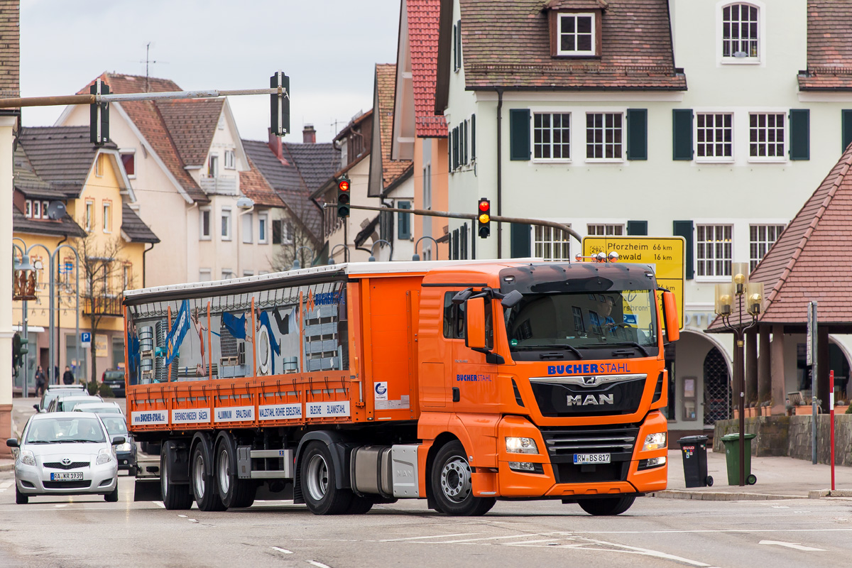 Германия, № RW-BS817 — MAN TGX ('2016) 18.460