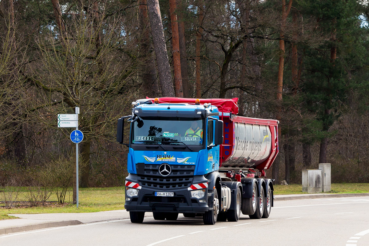 Германия, № RA-H1207 — Mercedes-Benz Arocs (общ.м)