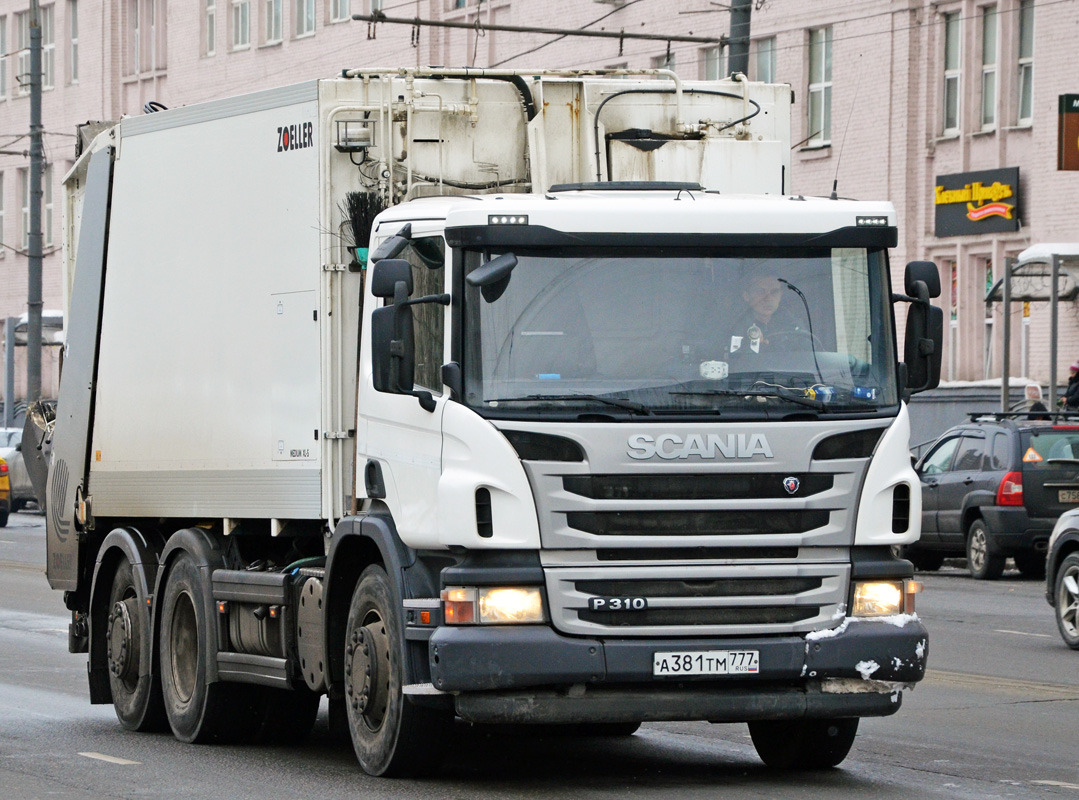 Москва, № А 381 ТМ 777 — Scania ('2011) P310