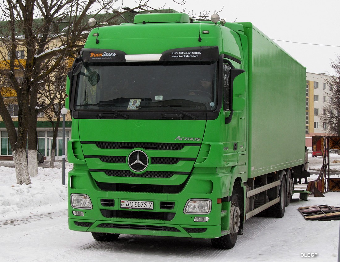 Минск, № АО 9675-7 — Mercedes-Benz Actros ('2009)