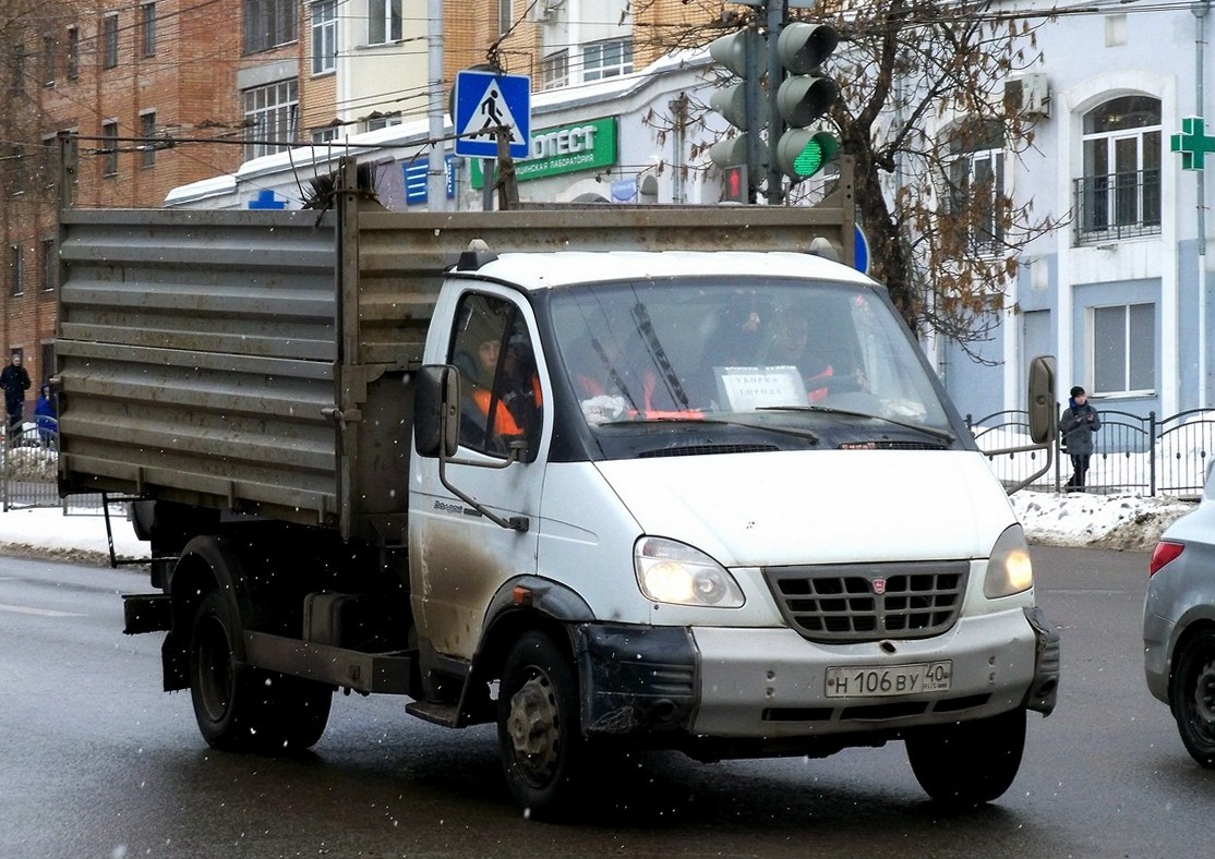 Калужская область, № Н 106 ВУ 40 — ГАЗ-33106 "Валдай"