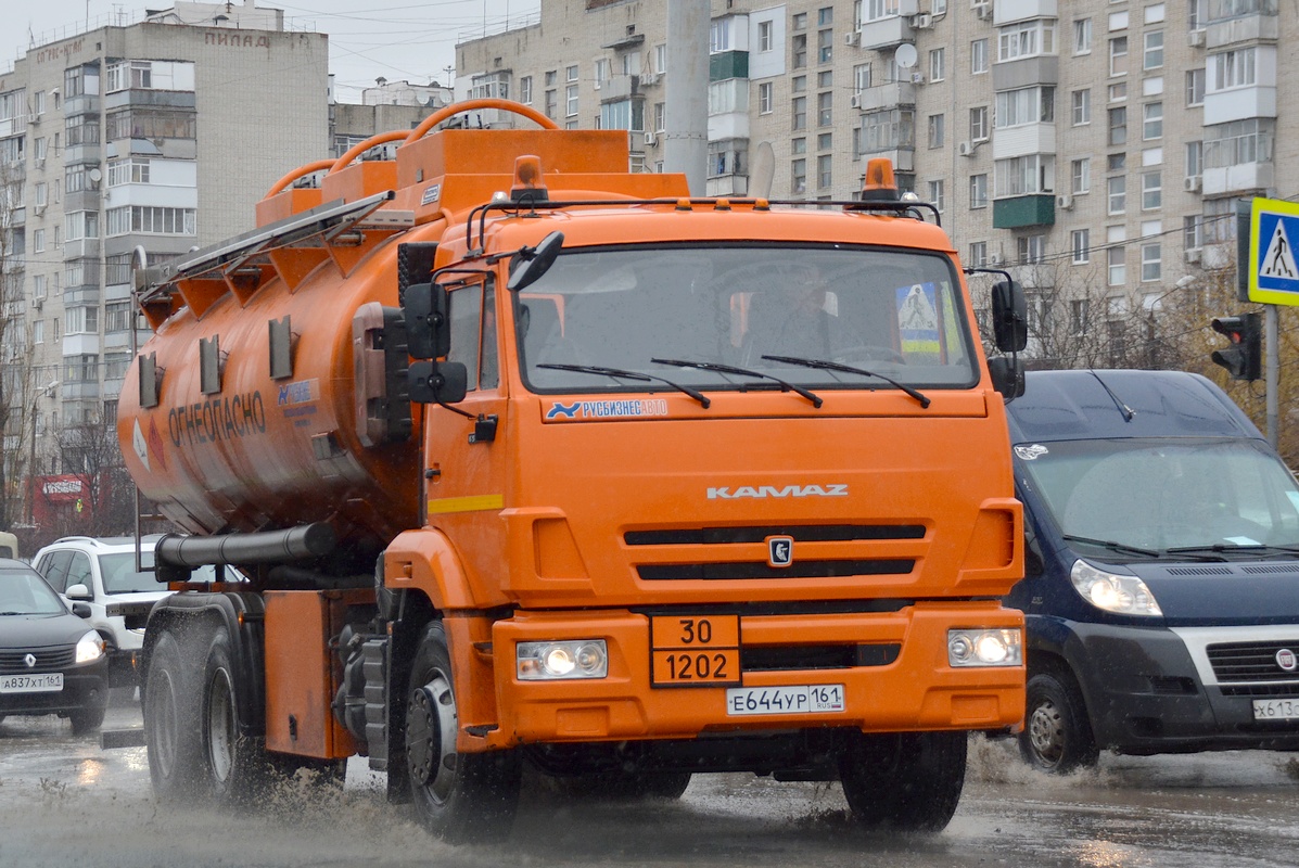 Ростовская область, № Е 644 УР 161 — КамАЗ-65115 (общая модель)