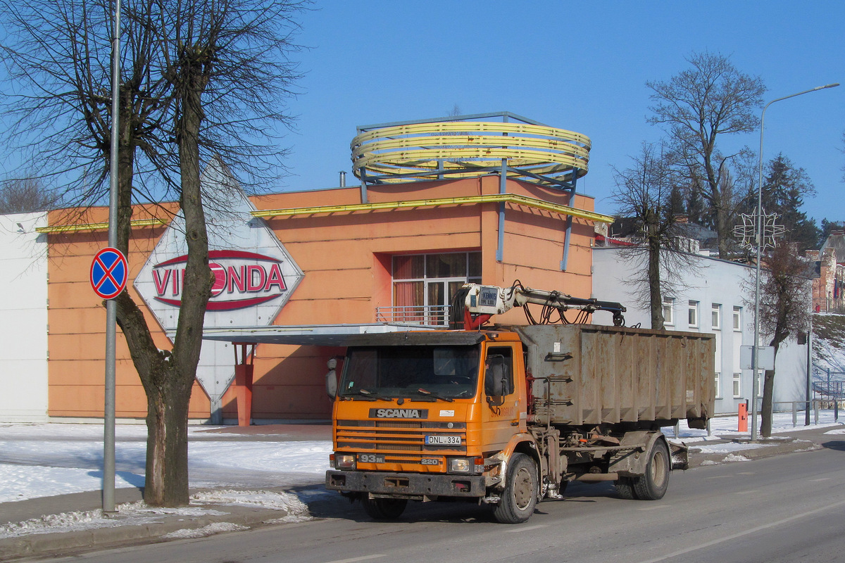 Литва, № DNL 334 — Scania (II) P93M