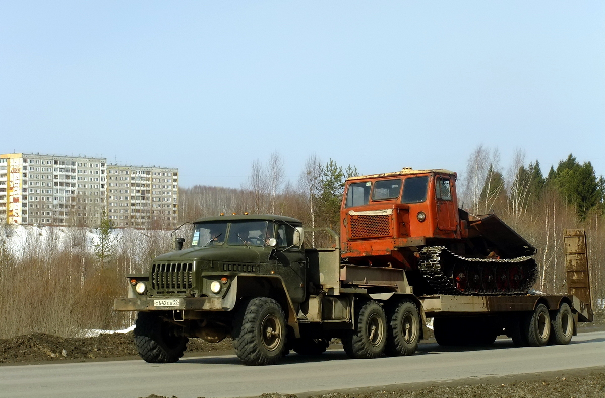 Пермский край, № С 642 СА 59 — Урал-4320-01