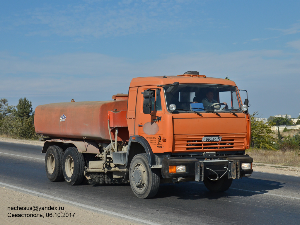 Севастополь, № А 882 ЕС 92 — КамАЗ-53215-15 [53215R]