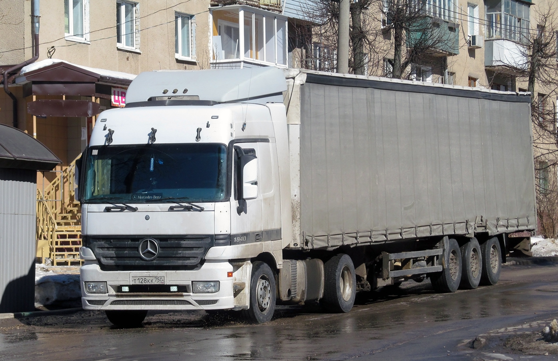 Москва, № Т 128 КК 750 — Mercedes-Benz Actros ('1997) 1840