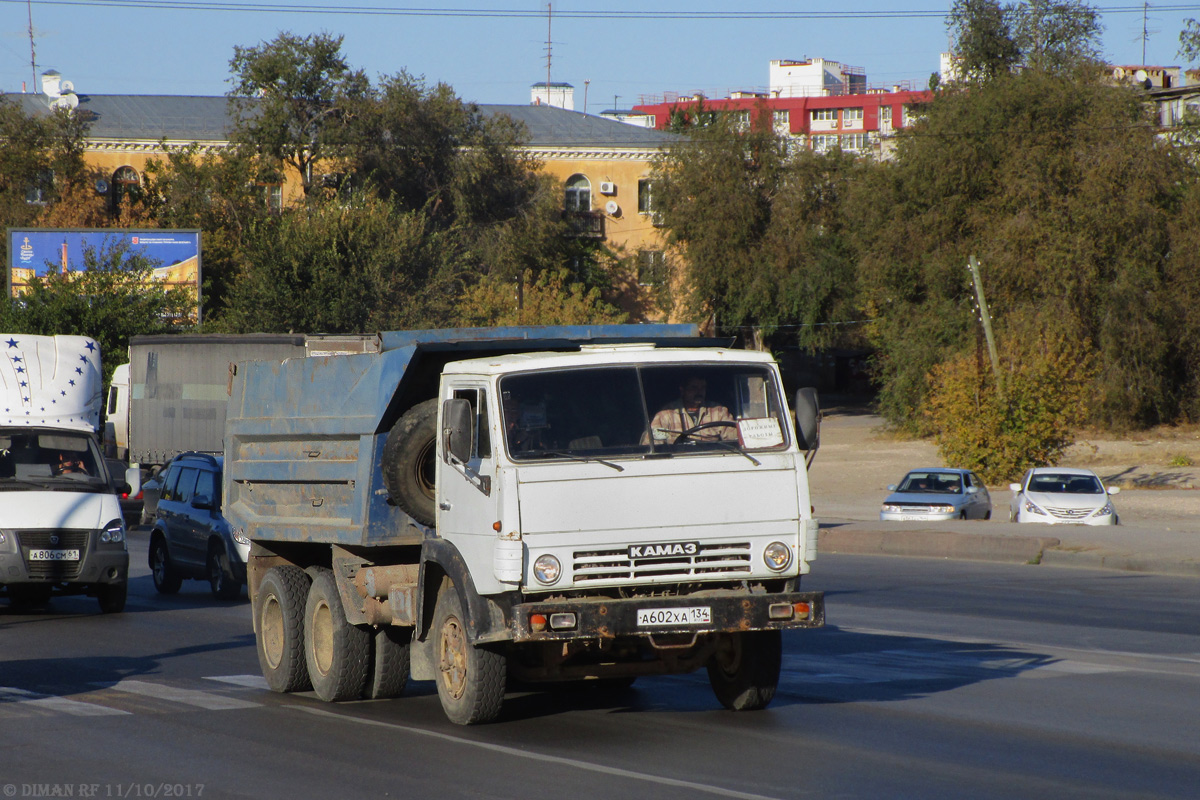 Волгоградская область, № А 602 ХА 134 — КамАЗ-5511