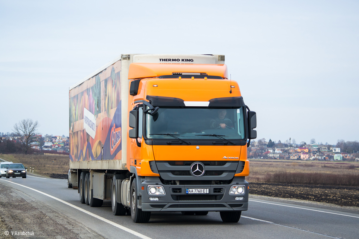 Киевская область, № АА 7760 ЕІ — Mercedes-Benz Actros ('2009) 1841