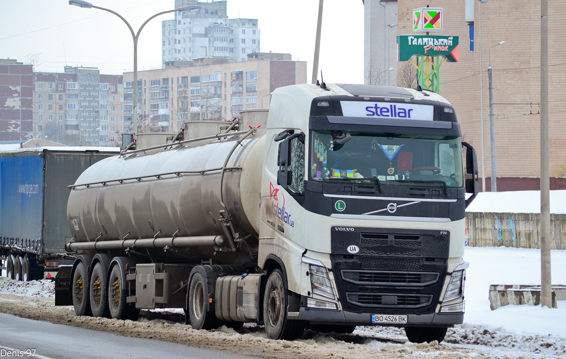 Тернопольская область, № ВО 4526 ВК — Volvo ('2012) FH.460