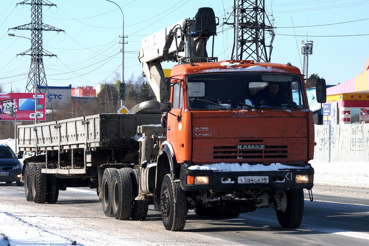 Ханты-Мансийский автоном.округ, № У 254 СХ 86 — КамАЗ-53228-15 [53228R]